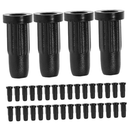 CONGARTENO 50 Stück Stuhl Radschutzkappen aus Robustem Kunststoff Rollenabdeckungen für Bürostuhlräder Schutzkappen für Bürostuhlrollen Passend für Home Office Schwarz CONGARTENO 50 Stück Stuhl Radschutzkappen aus Robustem Kunststoff Rollenabdeckungen für Bürostuhlräder Schutzkappen für Bürostuhlrollen Passend für Home Office Schwarz von CONGARTENO