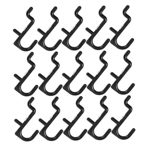 CONGARTENO 50 Stück Teiliges J förmiges Pegboard Haken Robust und Vielseitig für Werkstatt Garage und Haushalt Einfache Montage ohne Bohren Platzsparende Werkzeughalter für Effiziente von CONGARTENO