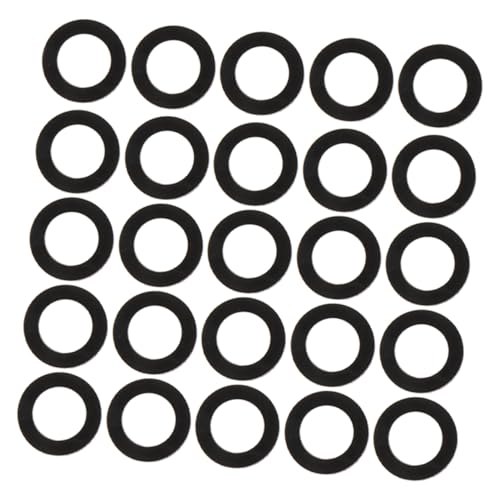 CONGARTENO 50 Stück gummidichtungen Dichtungsringe Flach Wellenscheiben für Sanitär Gas Wasserhähne Vielseitig Einsetzbar Verschleißfest Langlebig von CONGARTENO