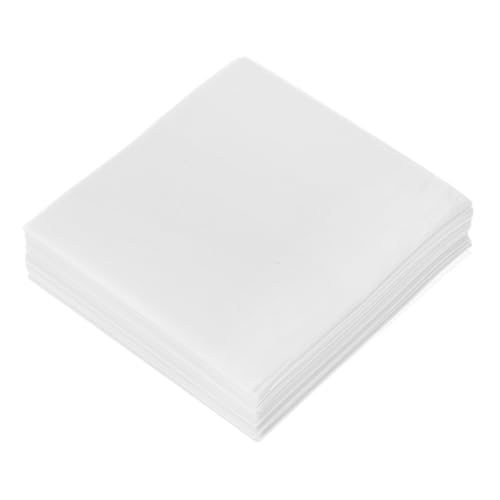 CONGARTENO 500 Blatt Quadratisches Wiegepapier für Labor Stickstofffrei Reißfest nicht Absorbierend Staubfrei Glatte Oberfläche für Präzise Wägungen und Probenübertragung von CONGARTENO
