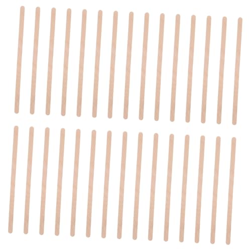 CONGARTENO 500 Stück Holz-kaffeerührstäbchen Splintfrei mit Glatter Oberfläche Flacher Kopf Einweg-holzstäbchen für Heiße und Kalte Getränke Vielseitig für Kaffee Tee Cocktails Natürliches von CONGARTENO