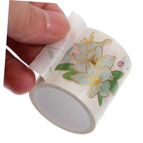 CONGARTENO 6 Rollen Washi Tape Selbstklebend Leicht Abreißbar DIY Bastelband für Scrapbooking Planer Tagebücher Geschenkdekoration Originell und Vielseitig Verwendbar von CONGARTENO