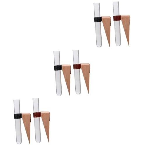 CONGARTENO 6 Sätze Hydroponische Wandvase aus Kunststoff Propagationsstation für Zimmerpflanzen Hängender Pflanzenhalter zur Wandmontage Deko für Wohnzimmer Küche Büro Geschenkidee CONGARTENO 6 Sätze Hydroponische Wandvase aus Kunststoff Propagationsstation für Zimmerpflanzen Hängender Pflanzenhalter zur Wandmontage Deko für Wohnzimmer Küche Büro Geschenkidee von CONGARTENO