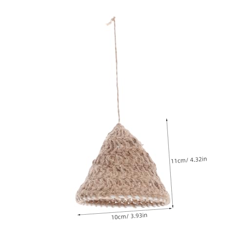 CONGARTENO 6 Stück Boho Lampenschirme Handgewebt aus Juteseil Nordischer Vintage Stil Geflochtene Hängeleuchten Abdeckung für Wohnzimmer Schlafzimmer Esszimmer CONGARTENO 6 Stück Boho Lampenschirme Handgewebt aus Juteseil Nordischer Vintage Stil Geflochtene Hängeleuchten Abdeckung für Wohnzimmer Schlafzimmer Esszimmer von CONGARTENO