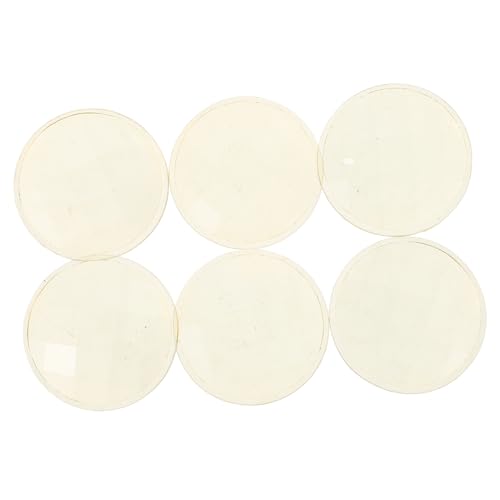 CONGARTENO 6 Stück Teiliges Linsen Hochauflösendes Prismenglas für DIY Kaleidoskope Ersatz und Bastelprojekte mit Klarem Scharfem Bild und Einzigartigem Design von CONGARTENO