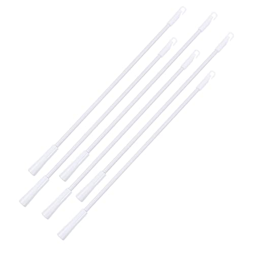 CONGARTENO 6 Stück Teiliges Set Aluminium Gardinenstangen Zubehör Leichte und Robuste Jalousiestangen Installieren für Vertikale Fensterrollos und Vorhänge von CONGARTENO