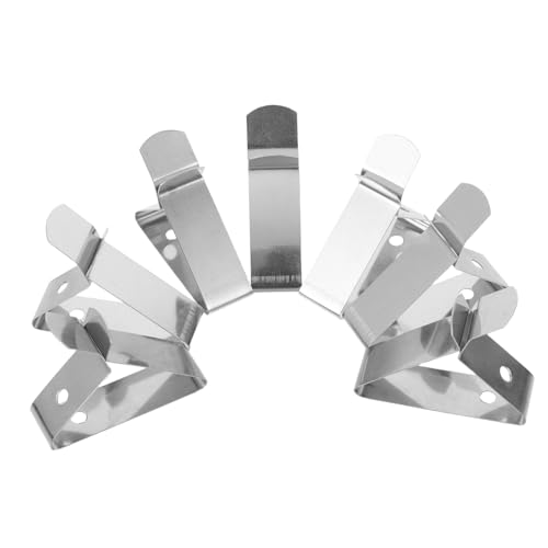 CONGARTENO 8 Stück Teiliges Bbq Thermometer Clip aus Hochtemperaturbeständige Küchenklammer für Grill Töpfe und Präzise Temperaturmessungen Lochdurchmesser für Sicheres Kochen CONGARTENO 8 Stück Teiliges Bbq Thermometer Clip aus Hochtemperaturbeständige Küchenklammer für Grill Töpfe und Präzise Temperaturmessungen Lochdurchmesser für Sicheres Kochen von CONGARTENO