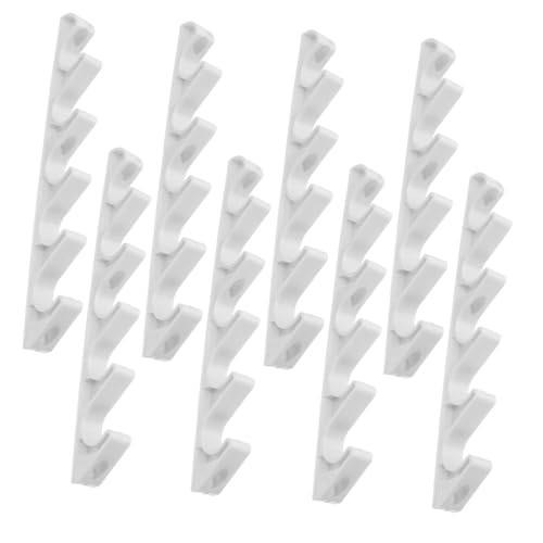 CONGARTENO 8 Stück Teiliges Fach Verstellbare Nylon Verbindungsclips für Outdoor Klappstühle Stabile Ergonomische Halterungen für Campingstuhl Garten und Balkonmöbel mit Sicherem Sitz und von CONGARTENO