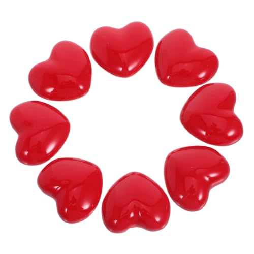 CONGARTENO 8 Stück Teiliges Keramik Herzform Rote Möbelknöpfe mit Glänzender Oberfläche Langlebig und Pflegeleicht Einfache Montage für Schrank Kommode Kinderzimmer CONGARTENO 8 Stück Teiliges Keramik Herzform Rote Möbelknöpfe mit Glänzender Oberfläche Langlebig und Pflegeleicht Einfache Montage für Schrank Kommode Kinderzimmer von CONGARTENO