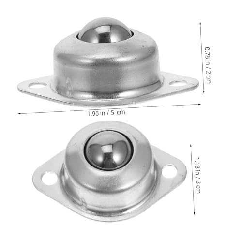 CONGARTENO 8 Stück Teiliges Kugelrollen für Möbel Drehbar für Schränke Servierwagen Bürostühle Geräuscharm und Einfach zu Montieren CONGARTENO 8 Stück Teiliges Kugelrollen für Möbel Drehbar für Schränke Servierwagen Bürostühle Geräuscharm und Einfach zu Montieren von CONGARTENO