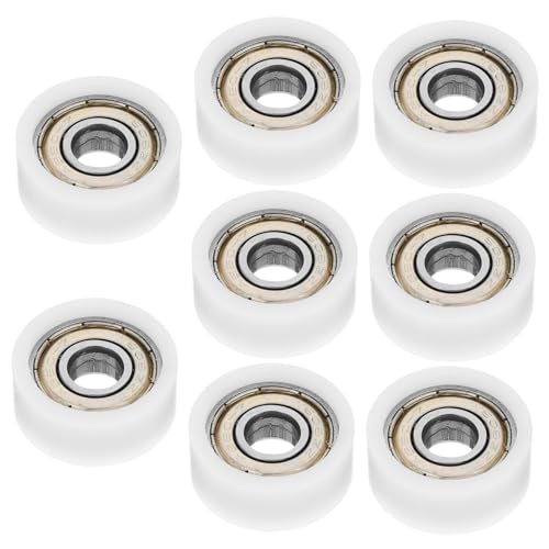 CONGARTENO 8 Stück Teiliges Nylon Rillen rollenlager Geräuscharme Fensterschiebe riemenscheiben für Möbel Türführung Langlebig und Verschleißfest CONGARTENO 8 Stück Teiliges Nylon Rillen rollenlager Geräuscharme Fensterschiebe riemenscheiben für Möbel Türführung Langlebig und Verschleißfest von CONGARTENO