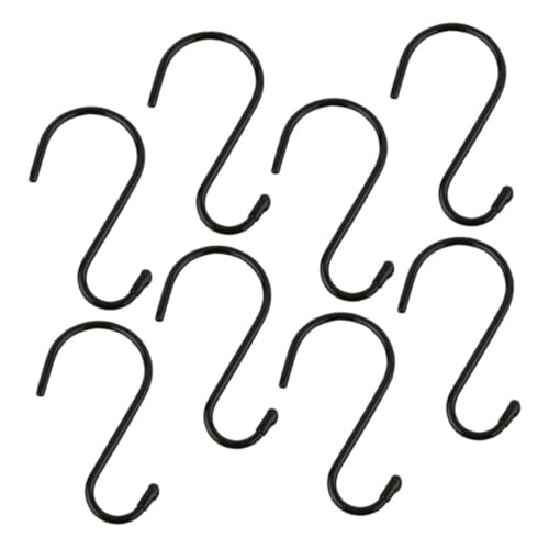 CONGARTENO 8 Stück Teiliges S haken aus Robustem Metall Rutschfestes Design für Vielseitige Nutzung als Küchen Badezimmer Türhaken als Organizer für Schrank und Garderobe Leichtes Aufhängen CONGARTENO 8 Stück Teiliges S haken aus Robustem Metall Rutschfestes Design für Vielseitige Nutzung als Küchen Badezimmer Türhaken als Organizer für Schrank und Garderobe Leichtes Aufhängen von CONGARTENO