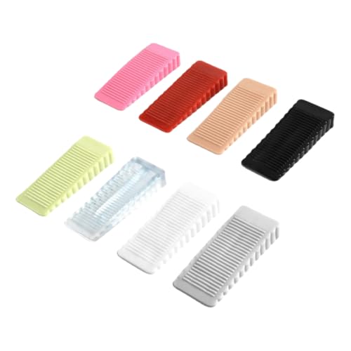 CONGARTENO 8 Stück Teiliges Türkeil Rutschfestem Silikon Schutztür Stopper für Zuhause Kinderfreundlich mit Einklemmschutz Geeignet für Schiebetüren und Holzböden von CONGARTENO