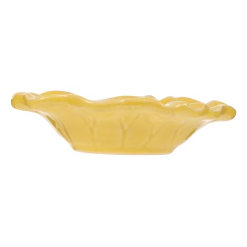 CONGARTENO Ätherische Ölflaschenschale ätherisches Öl Aromatherapie ätherische öle Teller für Öl Platte mit ätherischen Ölen Schalen mit ätherischen Ölen Keramik Gelb CONGARTENO Ätherische Ölflaschenschale ätherisches Öl Aromatherapie ätherische öle Teller für Öl Platte mit ätherischen Ölen Schalen mit ätherischen Ölen Keramik Gelb von CONGARTENO
