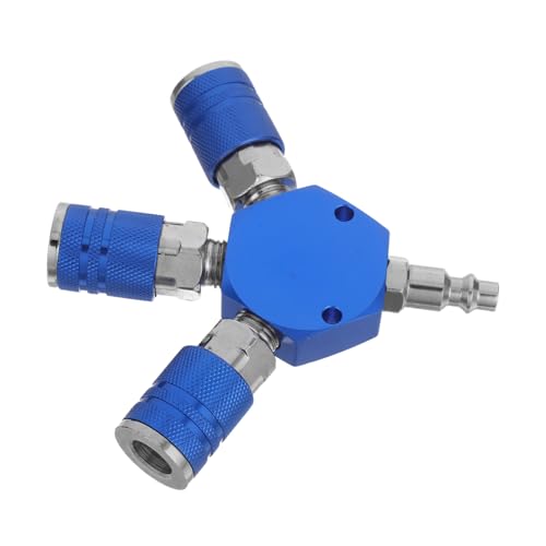 CONGARTENO Aluminium Luftschlauchverteiler Npt Schnellkupplung Pneumatischer Druckluftverteiler für Industrie mit Hoher Dichtleistung und Vielseitiger Anschlussmöglichkeit CONGARTENO Aluminium Luftschlauchverteiler Npt Schnellkupplung Pneumatischer Druckluftverteiler für Industrie mit Hoher Dichtleistung und Vielseitiger Anschlussmöglichkeit von CONGARTENO