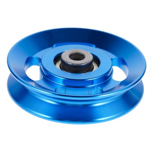 CONGARTENO Aluminiumlegierung Fitness Riemenscheibe Pulley Wheel Ersatzteil für Power Rack Kabelzug Gym Zubehör Robust Langlebig Sicher Belastbar Blau von CONGARTENO
