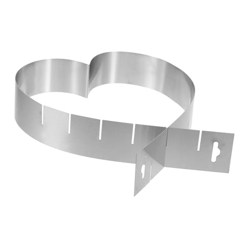 CONGARTENO Herz-kuchenform Aus Edelstahl Verstellbar Für Kuchen Kekse Und Desserts Backwerkzeug Für Partys Und Feiern Geeignet Für Privaten Und Professionellen Gebrauch CONGARTENO Herz-kuchenform Aus Edelstahl Verstellbar Für Kuchen Kekse Und Desserts Backwerkzeug Für Partys Und Feiern Geeignet Für Privaten Und Professionellen Gebrauch von CONGARTENO