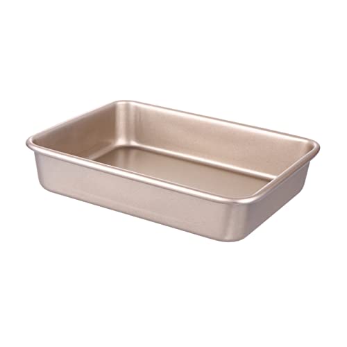 CONGARTENO Backblech aus Premium Antihaftbeschichtet Rechteckig Schwerer Backform Tray für Kuchen und Gebäckzubereitung Leicht zu Reinigen Geeignet für Zuhause und Professionelle Bäckerei von CONGARTENO