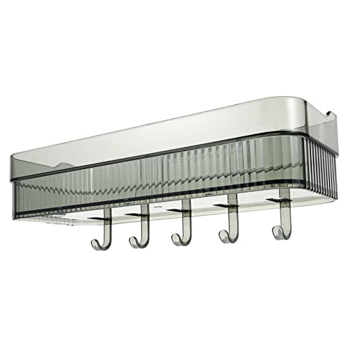 CONGARTENO Badezimmer Aufbewahrungsregal Montierter Toilettenhaken Toiletten Organizer Badezimmerregal Waschraum Badezimmer Organizer Wand Badezimmerregale Toiletten von CONGARTENO