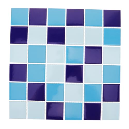 CONGARTENO Blaues Fliesen aus Keramik für Schwimmbäder Badezimmer und Küchenrückwände Glänzende Fliesen für Diy Projekte Langlebig und Dekorativ CONGARTENO Blaues Fliesen aus Keramik für Schwimmbäder Badezimmer und Küchenrückwände Glänzende Fliesen für Diy Projekte Langlebig und Dekorativ von CONGARTENO