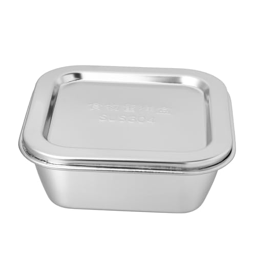 CONGARTENO Butterdose Quadratisch mit Deckel Material Große Butter Aufbewahrungsbox Frische Butter Crisper für Küche Leicht zu Reinigen Geruchsneutral Silberfarben CONGARTENO Butterdose Quadratisch mit Deckel Material Große Butter Aufbewahrungsbox Frische Butter Crisper für Küche Leicht zu Reinigen Geruchsneutral Silberfarben von CONGARTENO