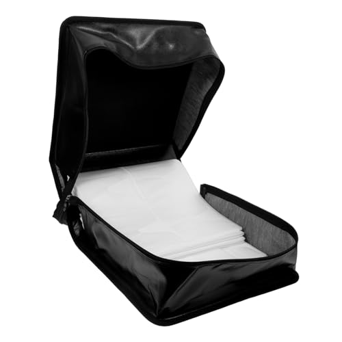 CONGARTENO CD Wallet Kapazität PU CD Organizer mit Tragegriff für Auto Zuhause und Büro Schützt Ihre Discs vor Kratzern und Schwarz CONGARTENO CD Wallet Kapazität PU CD Organizer mit Tragegriff für Auto Zuhause und Büro Schützt Ihre Discs vor Kratzern und Schwarz von CONGARTENO