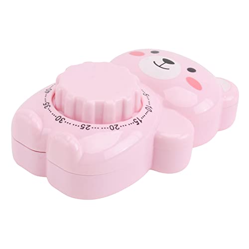 CONGARTENO Cartoon Bear Timer Praktischer Küchentimer für Studierende und Hobbyköche Mechanischer Zeitmesser ohne Batterie zur Verbesserung der Konzentration und Zeitmanagement für CONGARTENO Cartoon Bear Timer Praktischer Küchentimer für Studierende und Hobbyköche Mechanischer Zeitmesser ohne Batterie zur Verbesserung der Konzentration und Zeitmanagement für von CONGARTENO