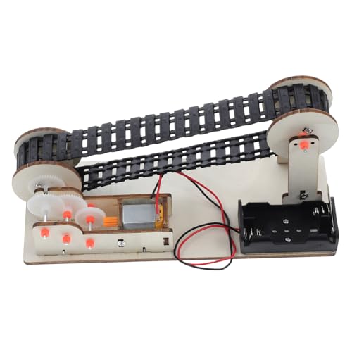 CONGARTENO DIY Laufband Modellbausatz für Stem Lernspielzeug Logischem Denken Problemlösung und Kognitiver Entwicklung Pädagogisches Experimentierset für Schule und Zuhause von CONGARTENO