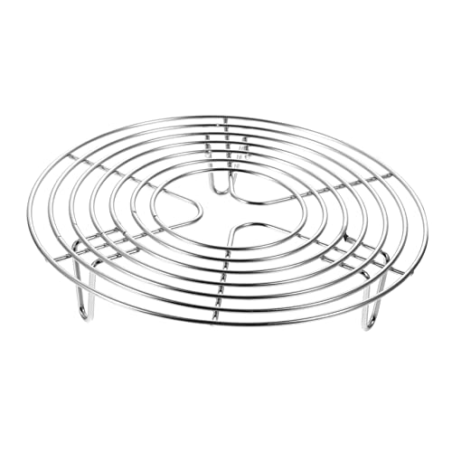 CONGARTENO Dampfgarer Einsatz für Multifunktionales und Abkühlen Rundes Dämpfgestell zum Dämpfen von Gemüse Brötchen und CONGARTENO Dampfgarer Einsatz für Multifunktionales und Abkühlen Rundes Dämpfgestell zum Dämpfen von Gemüse Brötchen und von CONGARTENO