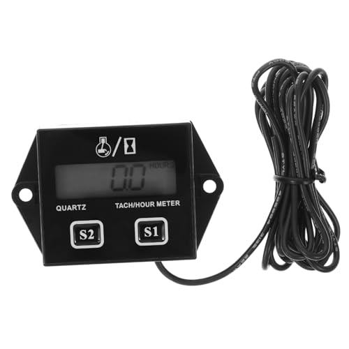 CONGARTENO Digitaler Drehzahlmesser mit Multifunktionalem Lcd display Präziser Pulse Speedometer für Kettensäge Motorrad und Rasenmäher Einfacher Einbau Genaue Motorüberwachung CONGARTENO Digitaler Drehzahlmesser mit Multifunktionalem Lcd display Präziser Pulse Speedometer für Kettensäge Motorrad und Rasenmäher Einfacher Einbau Genaue Motorüberwachung von CONGARTENO