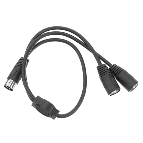 CONGARTENO Din Pin Midi Adapterkabel Splitter Poliger Männlich zu Dual Polig Weiblich Langlebiges Audiokabel für Midi Keyboard Synthesizer und Gitarrenanschluss CONGARTENO Din Pin Midi Adapterkabel Splitter Poliger Männlich zu Dual Polig Weiblich Langlebiges Audiokabel für Midi Keyboard Synthesizer und Gitarrenanschluss von CONGARTENO
