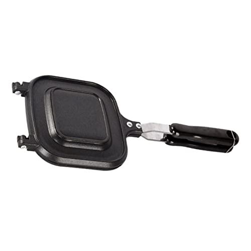 CONGARTENO Doppelseitige Antihaft Sandwichpfanne Vielseitiger Frühstückshelfer für Toast Eier Camping und Küche Hitzebeständig Kompatibel mit Gas und Induktionsherd CONGARTENO Doppelseitige Antihaft Sandwichpfanne Vielseitiger Frühstückshelfer für Toast Eier Camping und Küche Hitzebeständig Kompatibel mit Gas und Induktionsherd von CONGARTENO