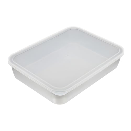 CONGARTENO Edelstahl Backblech mit Deckel Rostfrei Hitzebeständig und Langlebig Geeignet als Bbq Grillplatte und Frischhaltedose zum Backen Dämpfen und Frischhalten von Speisen CONGARTENO Edelstahl Backblech mit Deckel Rostfrei Hitzebeständig und Langlebig Geeignet als Bbq Grillplatte und Frischhaltedose zum Backen Dämpfen und Frischhalten von Speisen von CONGARTENO
