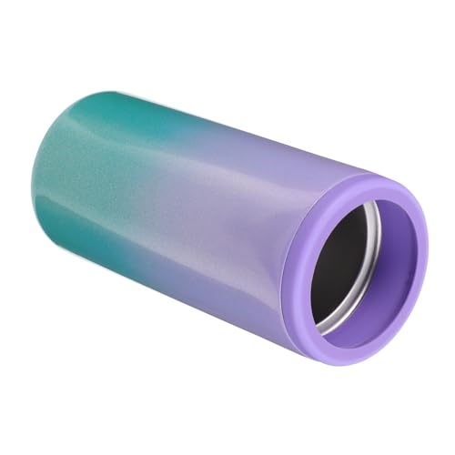 CONGARTENO Edelstahl Flaschenhülle Vakuumisoliert Schutz für Bierflasche Kälte und Hitzeschutz Handlich und Tragbar Geeignet als für Freunde Zufällige Farbe Zufällige Farbe von CONGARTENO