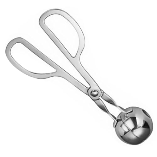 CONGARTENO Edelstahl Fleischbällchenformer mit Scheren design Praktisches Meatball Making Tool zum Schnellen Formen von Fleisch Fischbällchen Küchenclip für Einfache Zubereitung Kleiner CONGARTENO Edelstahl Fleischbällchenformer mit Scheren design Praktisches Meatball Making Tool zum Schnellen Formen von Fleisch Fischbällchen Küchenclip für Einfache Zubereitung Kleiner von CONGARTENO