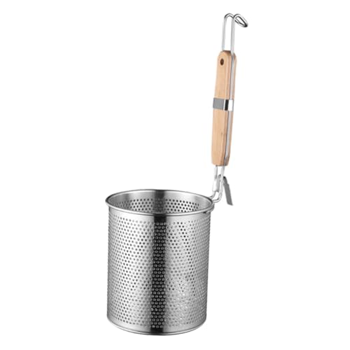 CONGARTENO Edelstahl Küchensieb mit Holzgriff Mittelgroßer Nudel und Schaumkelle Hitzebeständig Komfortabler Griff Praktisches Aufhängeloch Schnelles Abseihen von Flüssigkeiten für Haushalt CONGARTENO Edelstahl Küchensieb mit Holzgriff Mittelgroßer Nudel und Schaumkelle Hitzebeständig Komfortabler Griff Praktisches Aufhängeloch Schnelles Abseihen von Flüssigkeiten für Haushalt von CONGARTENO