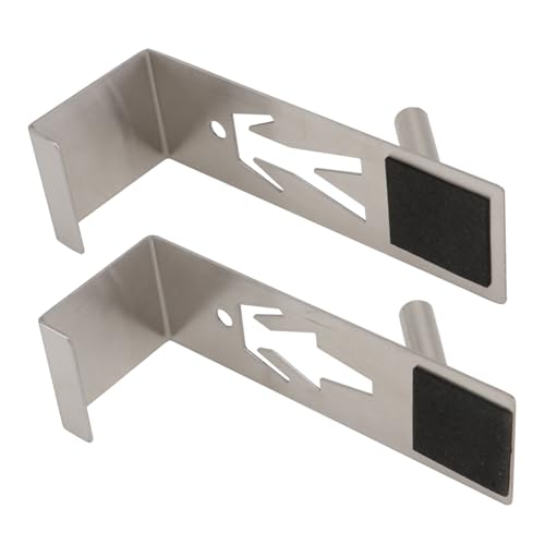 CONGARTENO Edelstahl Türhaken ohne Bohren Vielseitige Aufhängehaken für Bad Küche Schlafzimmer Robustes Tür Rückseiten Organizer für Kleidung Handtücher Vorhänge Langlebig und Einfach zu CONGARTENO Edelstahl Türhaken ohne Bohren Vielseitige Aufhängehaken für Bad Küche Schlafzimmer Robustes Tür Rückseiten Organizer für Kleidung Handtücher Vorhänge Langlebig und Einfach zu von CONGARTENO