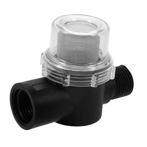 CONGARTENO Edelstahl Wasserpumpenfilter Mesh Strainer Filter für Rv und Gartenpumpe Langlebig Leicht Installieren Schützt Wasserpumpe vor Verunreinigungen für Wasserquellenfiltration von CONGARTENO