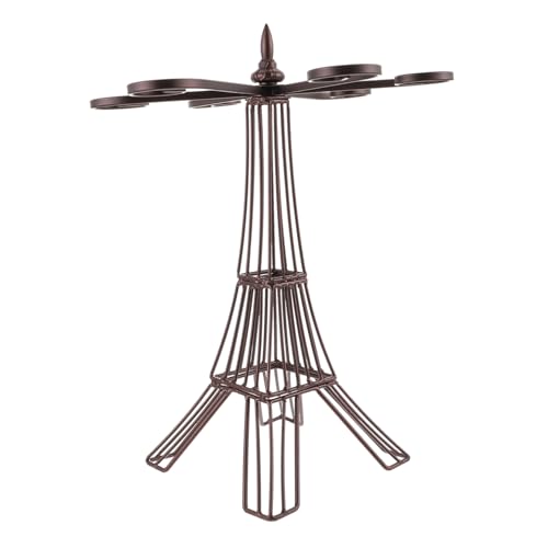 CONGARTENO Eiffelturm Weinglashalter aus Dekorativer Hängender Weinglas und Rotweinglashalter Platzsparendes Stabiles Design Geeignet für Küche und Wohnzimmer Perfektes zur Zufällige Farbe von CONGARTENO