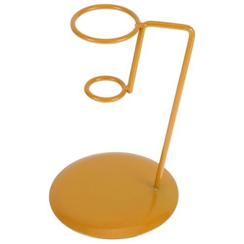 CONGARTENO Eistütenhalter aus Robustem Multifunktionaler Waffelständer für Eiscreme Popcorn Süßigkeiten Party und Event Design Langlebig und Formstabil Goldfarben von CONGARTENO