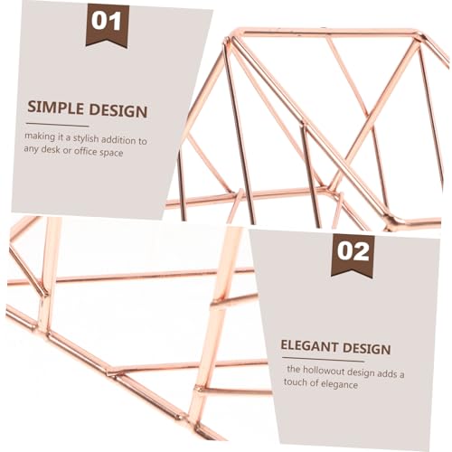 CONGARTENO Eleganter Metall Notizhalter mit filigranem Hohldesign Klein und Robust für Büro Zuhause und Schule Stilvoller Schreibtisch Organizer zur Aufbewahrung von Memo Zetteln und Notizen CONGARTENO Eleganter Metall Notizhalter mit filigranem Hohldesign Klein und Robust für Büro Zuhause und Schule Stilvoller Schreibtisch Organizer zur Aufbewahrung von Memo Zetteln und Notizen von CONGARTENO