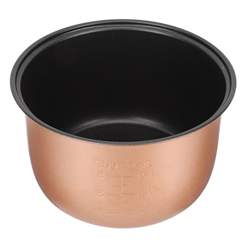CONGARTENO Elektrischer Reiskocher Innentopf Antihaftbeschichtet Aluminiumlegierung Ersatztopf Multikocher Innentopf Zubehör Robust Langlebig für Reis und Kuchen von CONGARTENO
