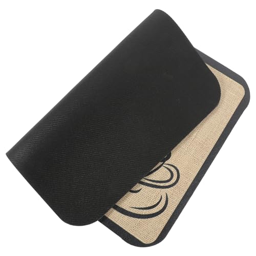 CONGARTENO Küchenmatte Für Kaffeeautomaten Schnelltrocknende Rutschfeste Abtropfmatte Für Geschirr Und Küchenutensilien Absorbierend Und Elegant Für Kaffee-ecke von CONGARTENO