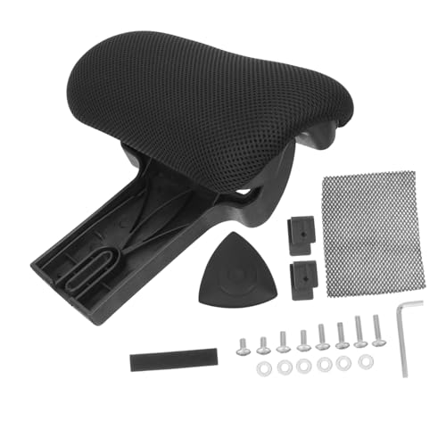 CONGARTENO Ergonomische Kopfstütze Bürostuhl Verstellbar Komfortables Nackenkissen für Schreibtischstuhl Bürocomputerstuhl Schwarz CONGARTENO Ergonomische Kopfstütze Bürostuhl Verstellbar Komfortables Nackenkissen für Schreibtischstuhl Bürocomputerstuhl Schwarz von CONGARTENO