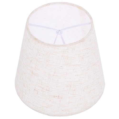CONGARTENO Ersatz Lampenschirm aus Leinen für Tischlampen Stehlampen und Wandleuchten Dekorative Abdeckung Installieren Vintage Design für Stilvolle Beleuchtung von CONGARTENO