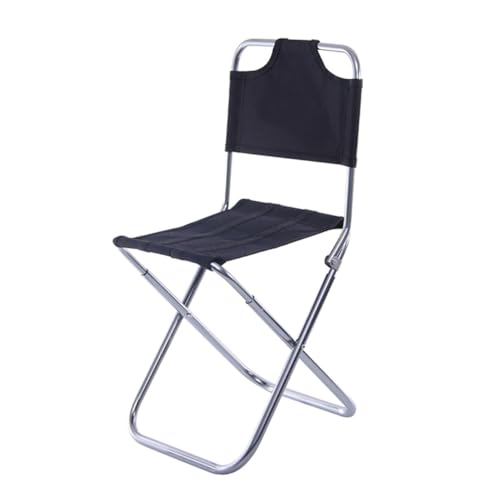 CONGARTENO Faltbarer Angelstuhl Leichter Campingstuhl Aluminiumlegierung Robust Dreieckfixierung Klapphocker Für Angeln Picknick Garten Outdoor Nutzung von CONGARTENO