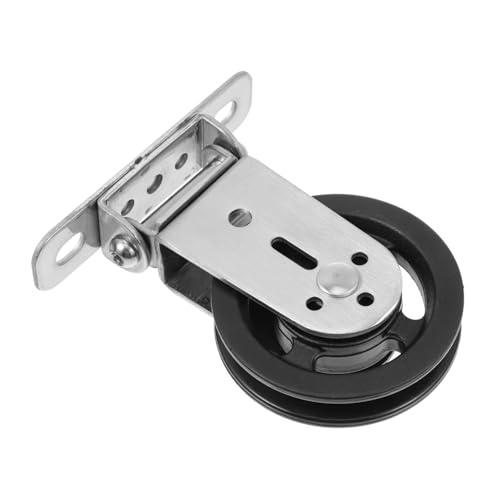 CONGARTENO Fitnessgerät Zubehör Nylon Umlenkrolle mit Geräuschlosem Lager Selbstsichernde Mutter Robustes Stahlseil Geeignet für Vielseitige Trainingsgeräte Langlebiges Fitness Equipment CONGARTENO Fitnessgerät Zubehör Nylon Umlenkrolle mit Geräuschlosem Lager Selbstsichernde Mutter Robustes Stahlseil Geeignet für Vielseitige Trainingsgeräte Langlebiges Fitness Equipment von CONGARTENO