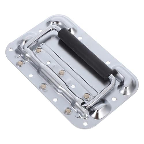 CONGARTENO Gefederter Klappgriff für Kisten und Schränke Robuster Metallgriff mit Hebefunktion Klappbarer Tragegriff für Werkzeugkoffer Aviation Case und Cabinet Hardware Zubehör von CONGARTENO