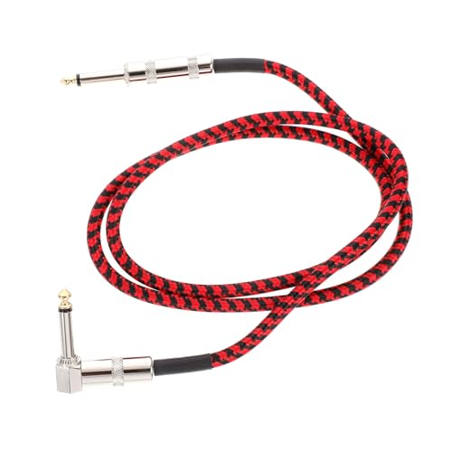 CONGARTENO Gitarrenkabel Robust Geflochtenes Audio Verbindungskabel für Gitarre Kompatibel mit Mobiltelefonen Kratzfest Langlebig und Einfach zu Handhaben von CONGARTENO