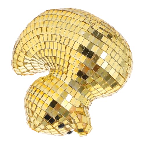 CONGARTENO Glas Disco Ente Spiegel Figur Heimdekoration Desktop Statue mit Glatter Spiegeloberfläche Einzigartiges für Zuhause Kreative Glas Skulptur für Disco Partys von CONGARTENO